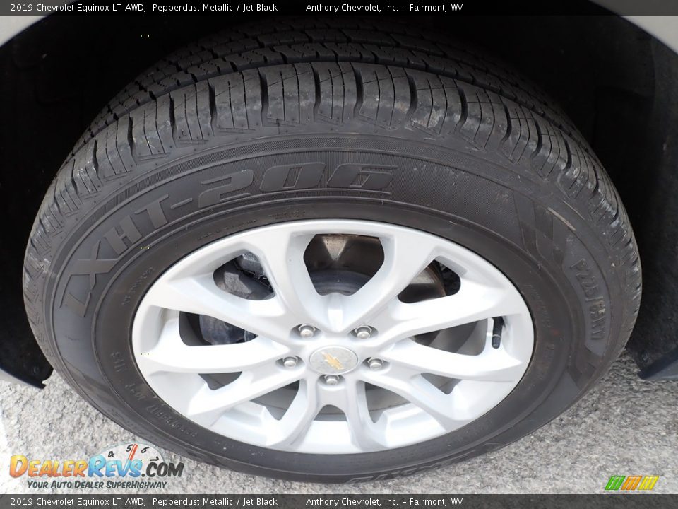 2019 Chevrolet Equinox LT AWD Pepperdust Metallic / Jet Black Photo #10