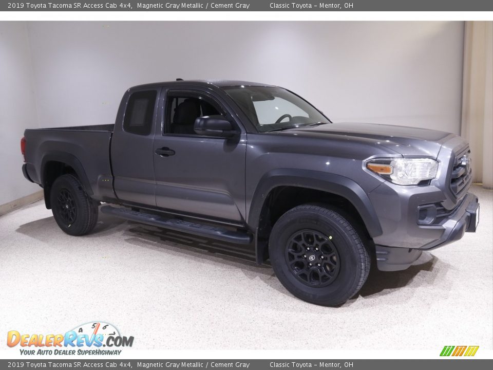 2019 Toyota Tacoma SR Access Cab 4x4 Magnetic Gray Metallic / Cement Gray Photo #1