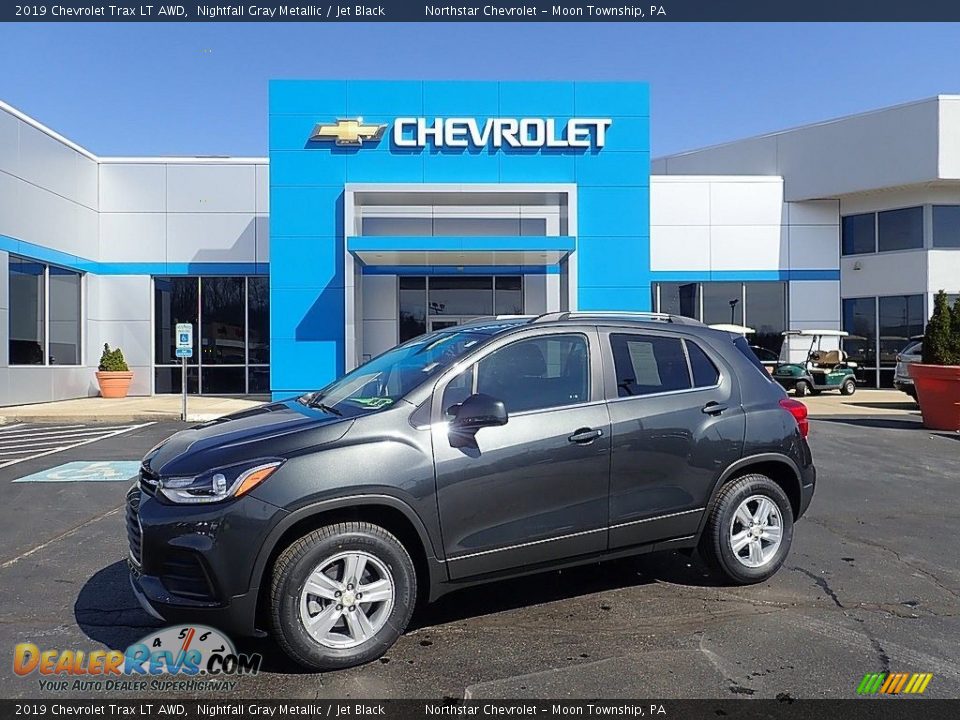 2019 Chevrolet Trax LT AWD Nightfall Gray Metallic / Jet Black Photo #1