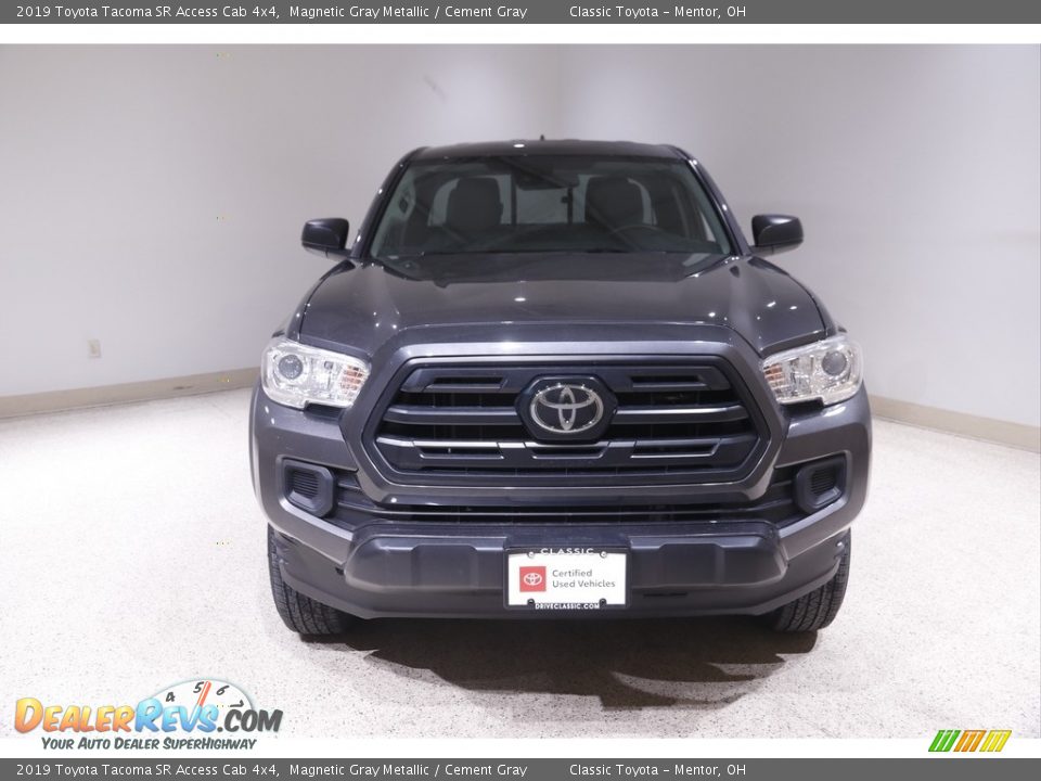 2019 Toyota Tacoma SR Access Cab 4x4 Magnetic Gray Metallic / Cement Gray Photo #2