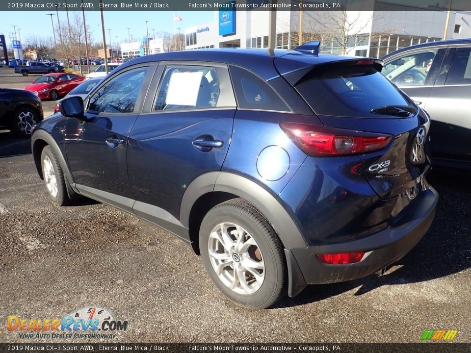 2019 Mazda CX-3 Sport AWD Eternal Blue Mica / Black Photo #2