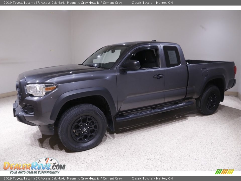 2019 Toyota Tacoma SR Access Cab 4x4 Magnetic Gray Metallic / Cement Gray Photo #3