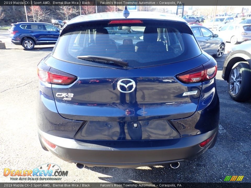 2019 Mazda CX-3 Sport AWD Eternal Blue Mica / Black Photo #3