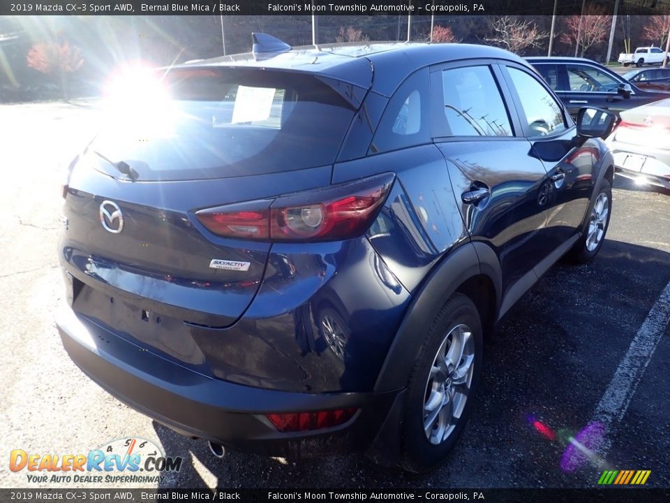 2019 Mazda CX-3 Sport AWD Eternal Blue Mica / Black Photo #4