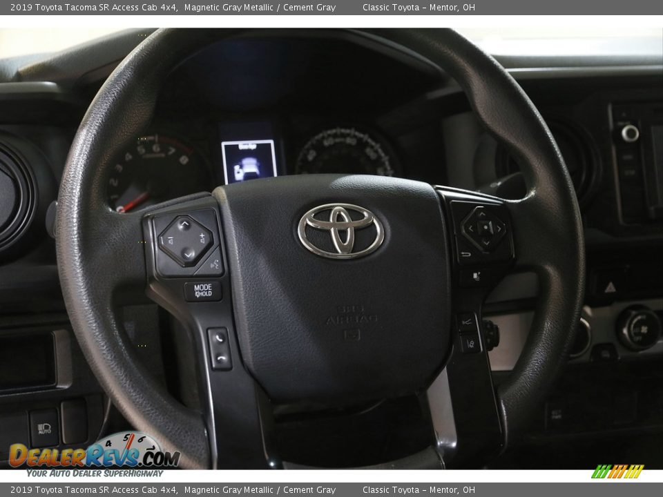 2019 Toyota Tacoma SR Access Cab 4x4 Magnetic Gray Metallic / Cement Gray Photo #7