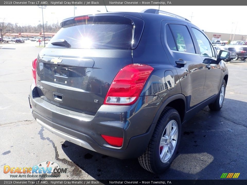 2019 Chevrolet Trax LT AWD Nightfall Gray Metallic / Jet Black Photo #8