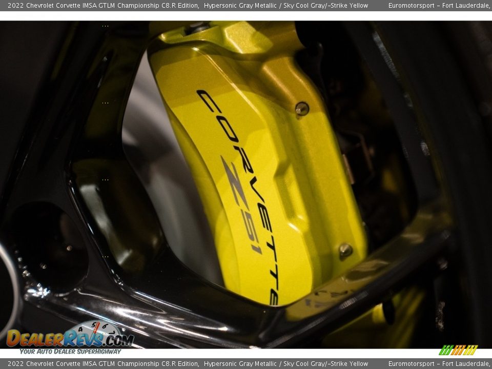 2022 Chevrolet Corvette IMSA GTLM Championship C8.R Edition Hypersonic Gray Metallic / Sky Cool Gray/­Strike Yellow Photo #43