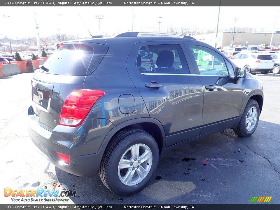 2019 Chevrolet Trax LT AWD Nightfall Gray Metallic / Jet Black Photo #9