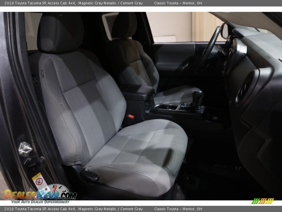 2019 Toyota Tacoma SR Access Cab 4x4 Magnetic Gray Metallic / Cement Gray Photo #14