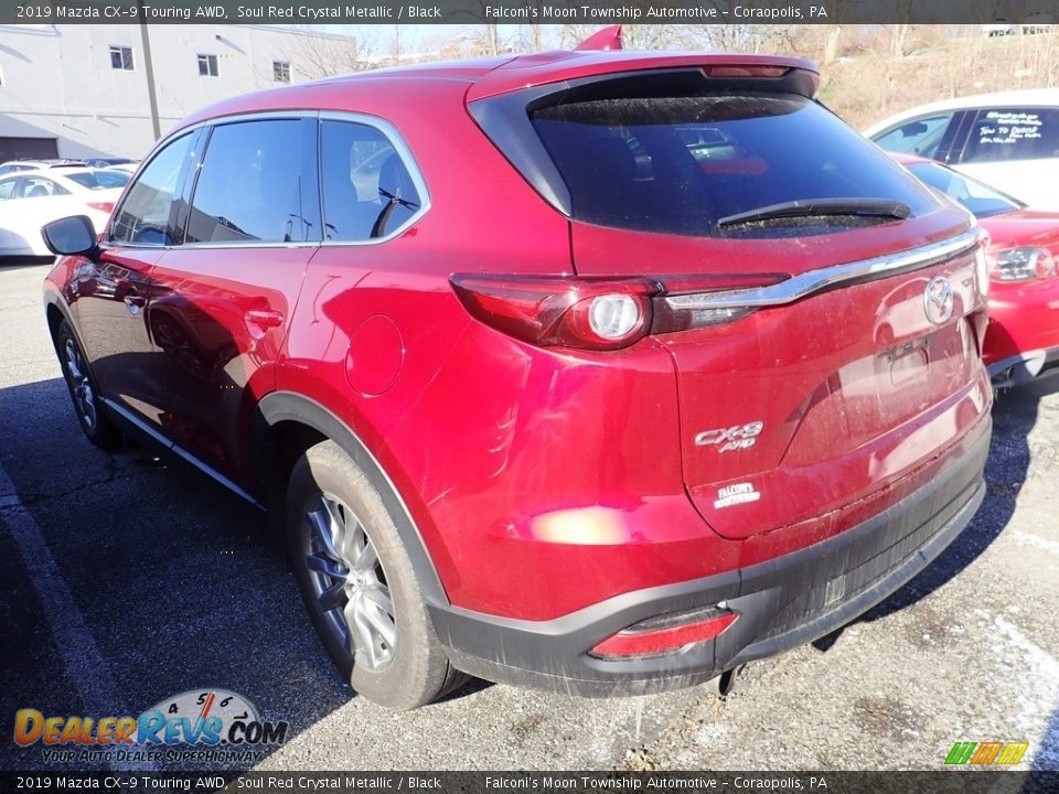 2019 Mazda CX-9 Touring AWD Soul Red Crystal Metallic / Black Photo #2
