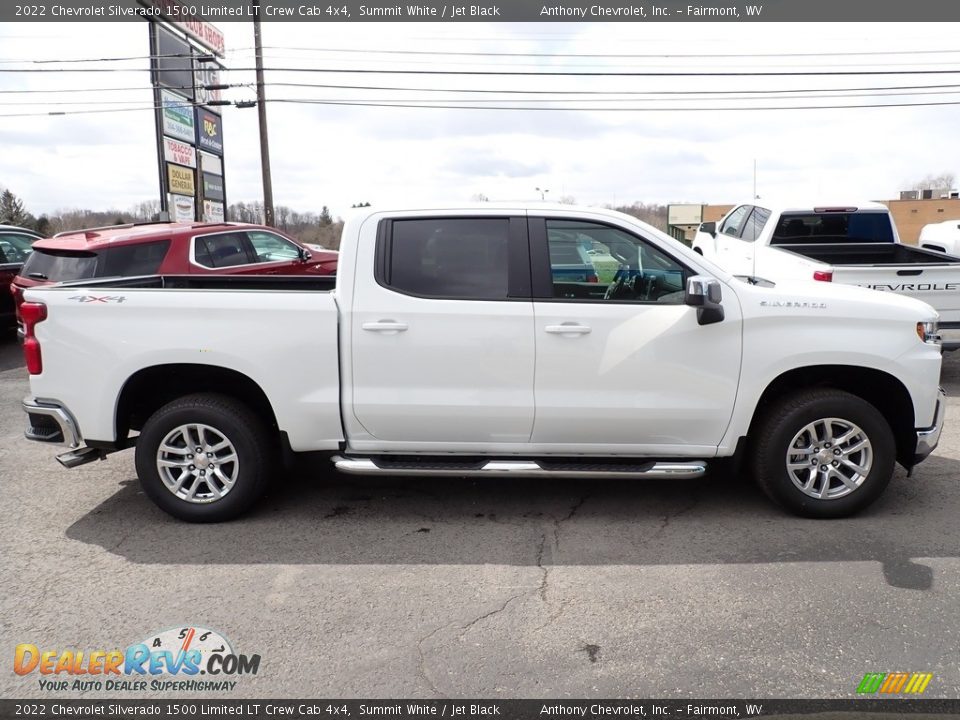 2022 Chevrolet Silverado 1500 Limited LT Crew Cab 4x4 Summit White / Jet Black Photo #2