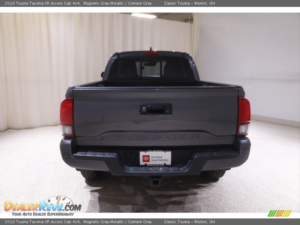 2019 Toyota Tacoma SR Access Cab 4x4 Magnetic Gray Metallic / Cement Gray Photo #17