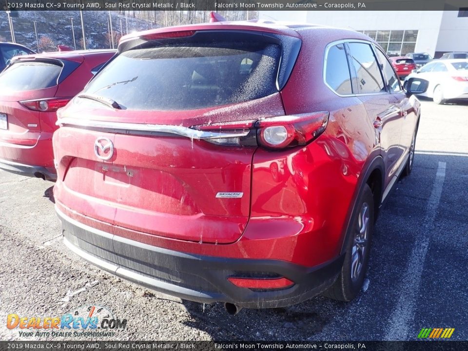 2019 Mazda CX-9 Touring AWD Soul Red Crystal Metallic / Black Photo #4