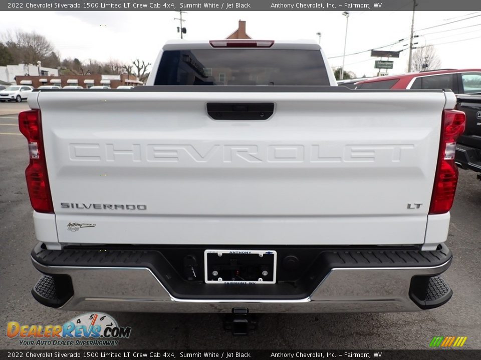 2022 Chevrolet Silverado 1500 Limited LT Crew Cab 4x4 Summit White / Jet Black Photo #4