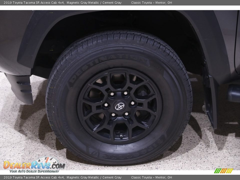 2019 Toyota Tacoma SR Access Cab 4x4 Magnetic Gray Metallic / Cement Gray Photo #19