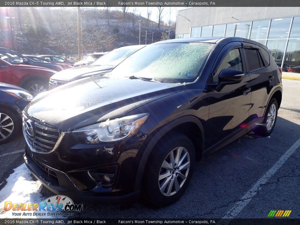 2016 Mazda CX-5 Touring AWD Jet Black Mica / Black Photo #1