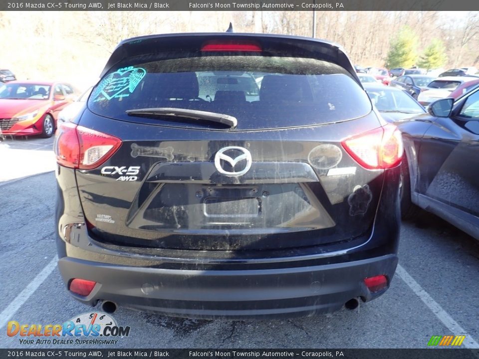 2016 Mazda CX-5 Touring AWD Jet Black Mica / Black Photo #3