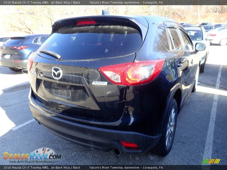 2016 Mazda CX-5 Touring AWD Jet Black Mica / Black Photo #4