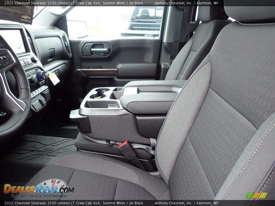 2022 Chevrolet Silverado 1500 Limited LT Crew Cab 4x4 Summit White / Jet Black Photo #10