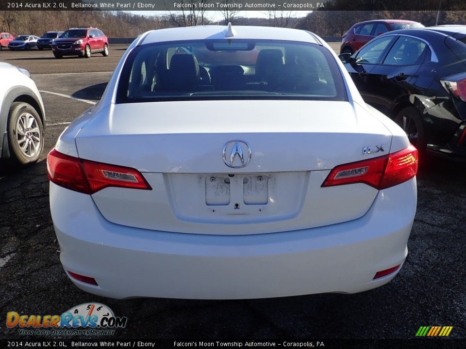 2014 Acura ILX 2.0L Bellanova White Pearl / Ebony Photo #3