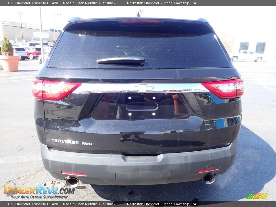 2019 Chevrolet Traverse LS AWD Mosaic Black Metallic / Jet Black Photo #6