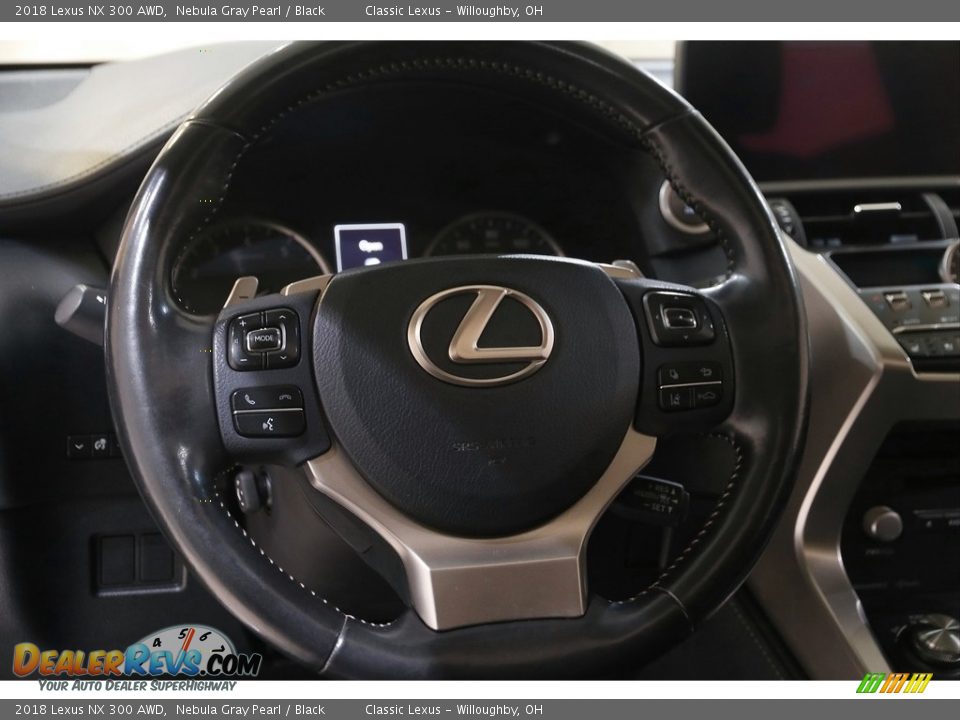 2018 Lexus NX 300 AWD Nebula Gray Pearl / Black Photo #7