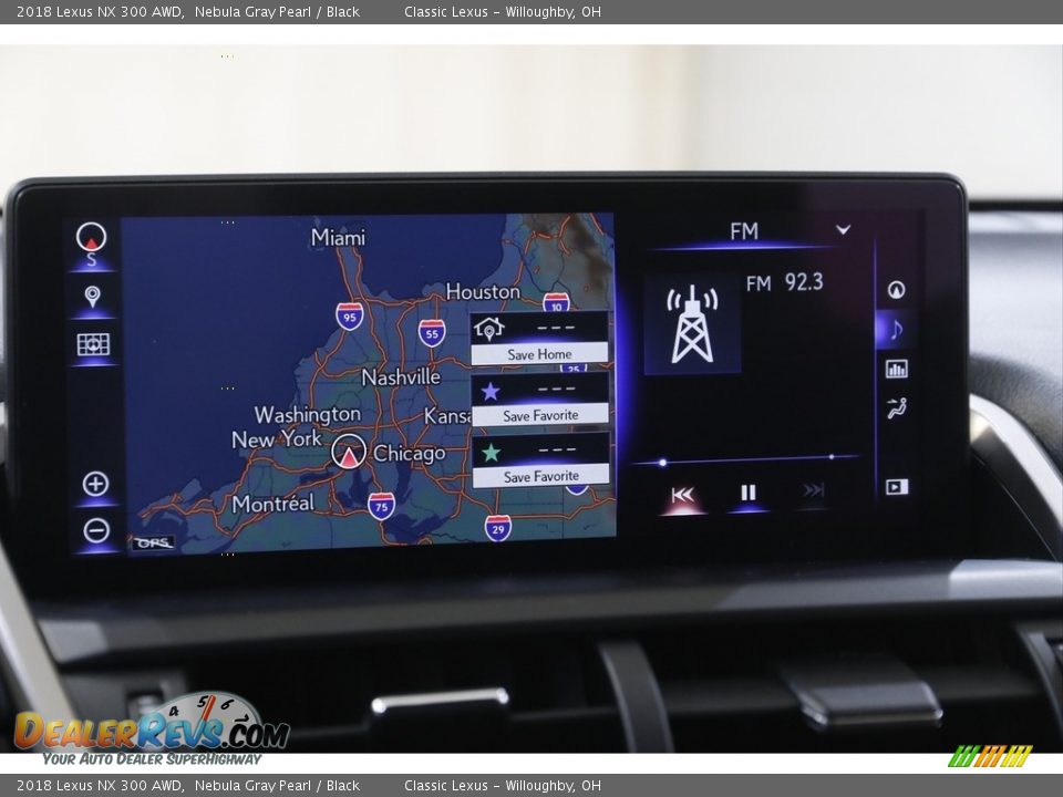 2018 Lexus NX 300 AWD Nebula Gray Pearl / Black Photo #10