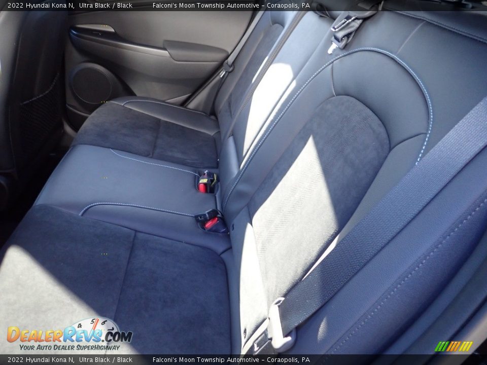 Rear Seat of 2022 Hyundai Kona N Photo #11