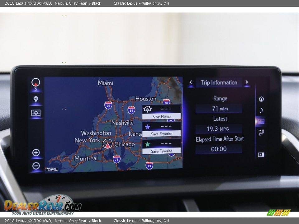 2018 Lexus NX 300 AWD Nebula Gray Pearl / Black Photo #11