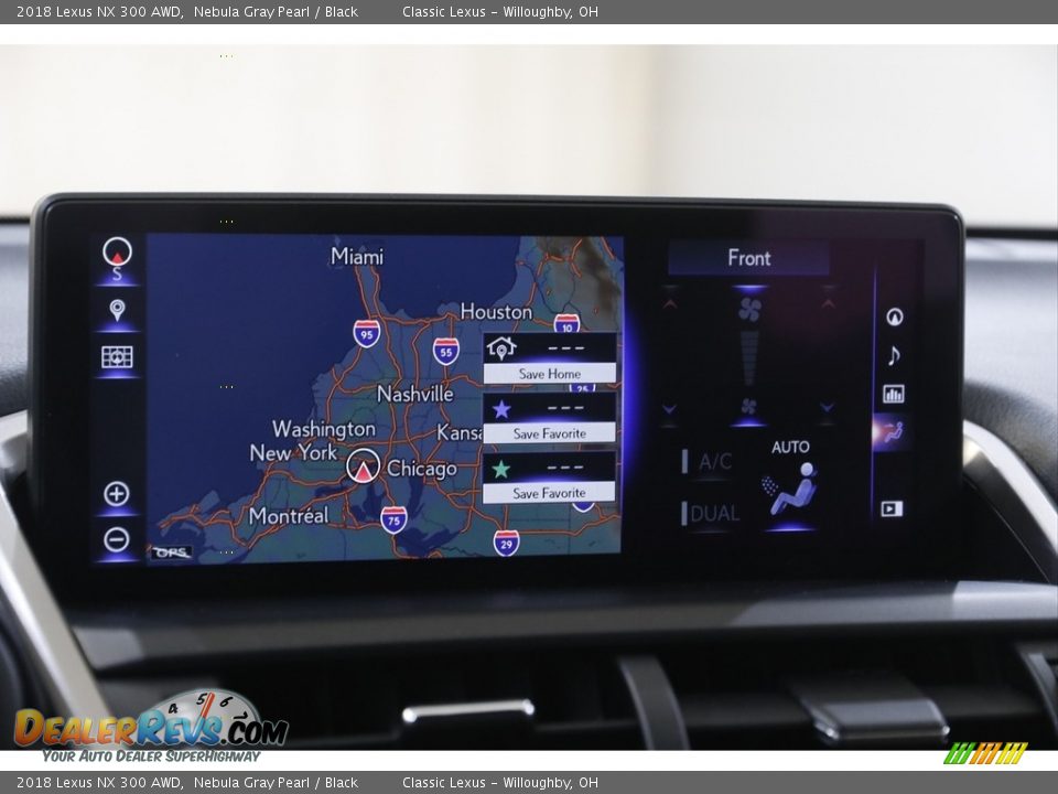 2018 Lexus NX 300 AWD Nebula Gray Pearl / Black Photo #12