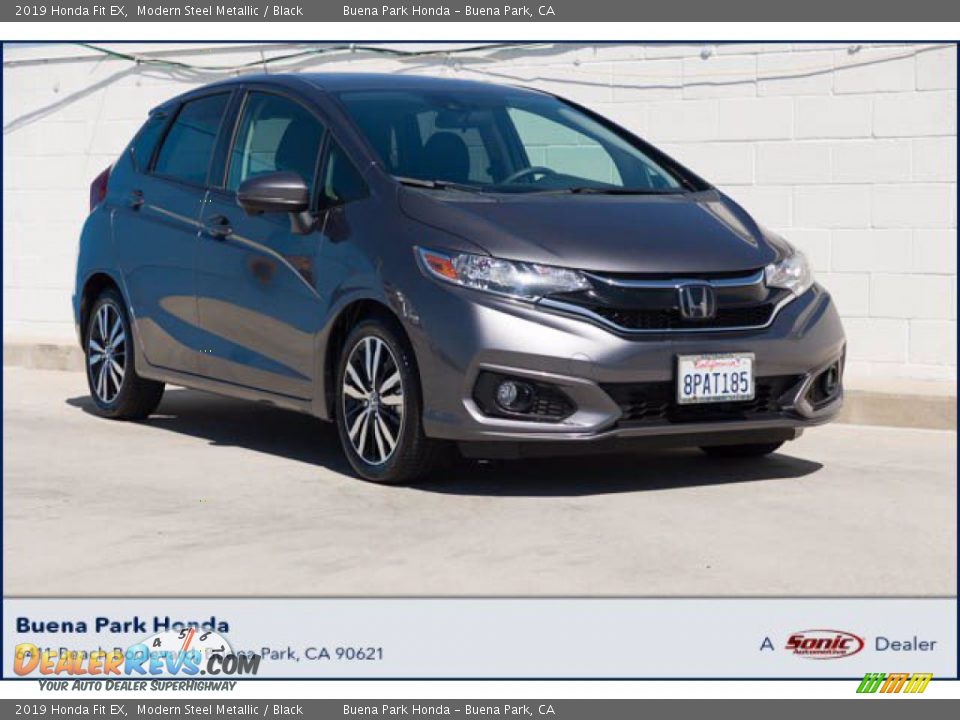 2019 Honda Fit EX Modern Steel Metallic / Black Photo #1