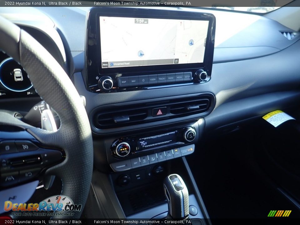 Dashboard of 2022 Hyundai Kona N Photo #16