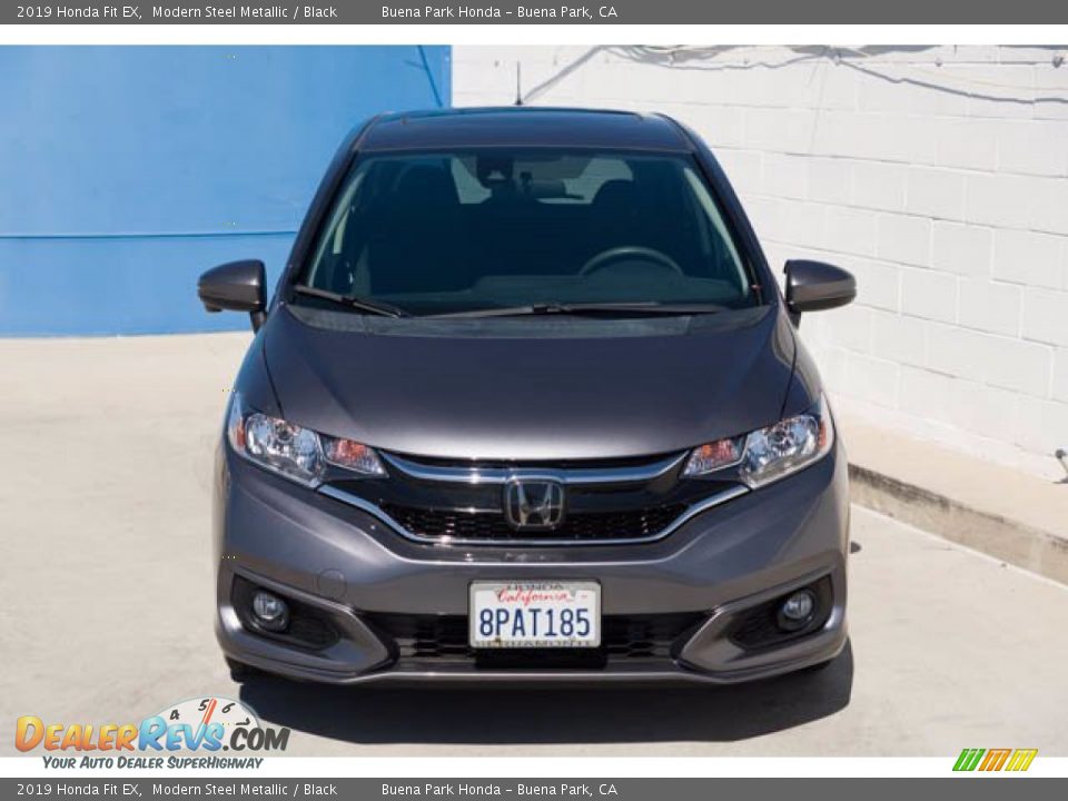 2019 Honda Fit EX Modern Steel Metallic / Black Photo #7