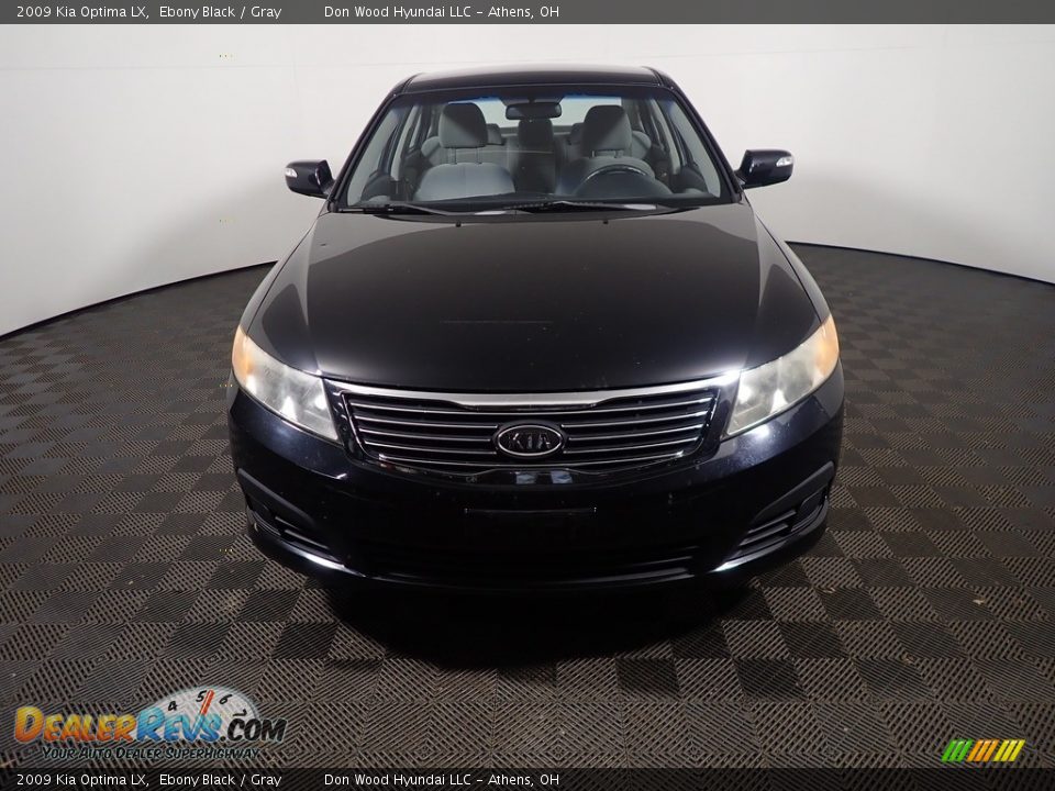 2009 Kia Optima LX Ebony Black / Gray Photo #4