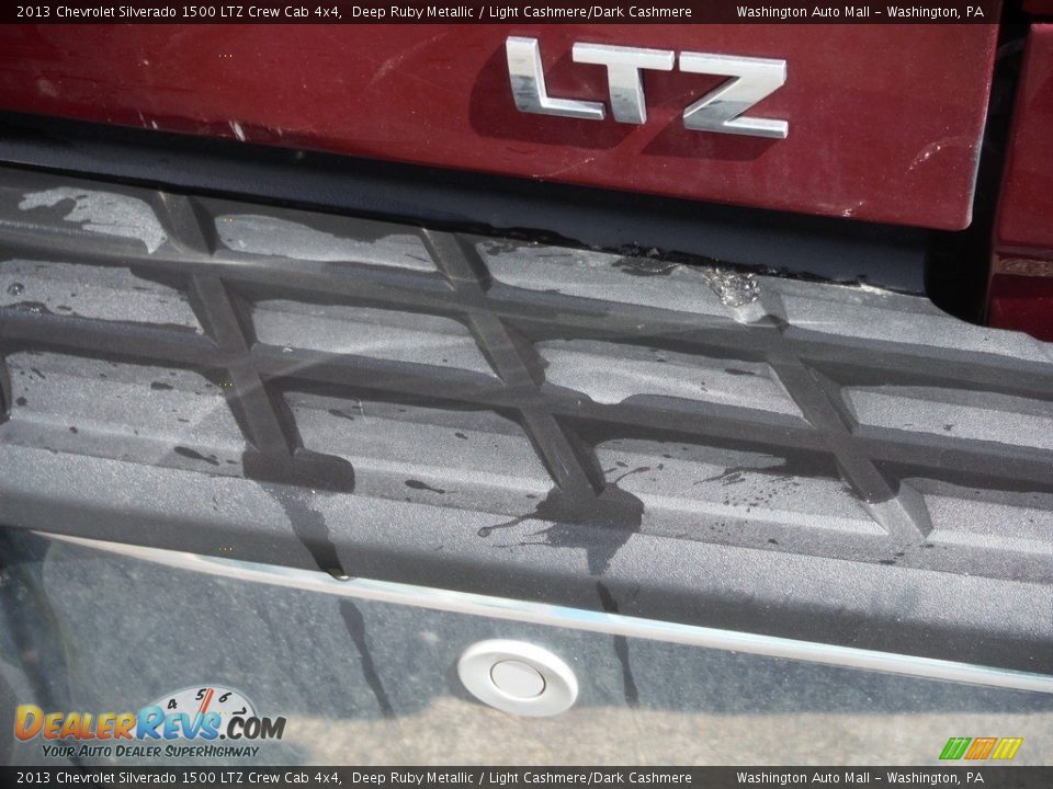 2013 Chevrolet Silverado 1500 LTZ Crew Cab 4x4 Deep Ruby Metallic / Light Cashmere/Dark Cashmere Photo #12