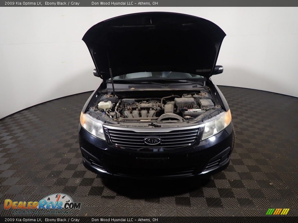 2009 Kia Optima LX Ebony Black / Gray Photo #5