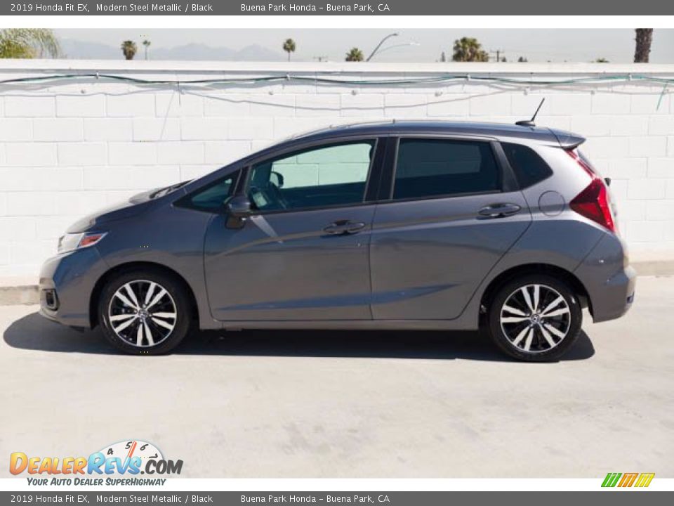 2019 Honda Fit EX Modern Steel Metallic / Black Photo #8