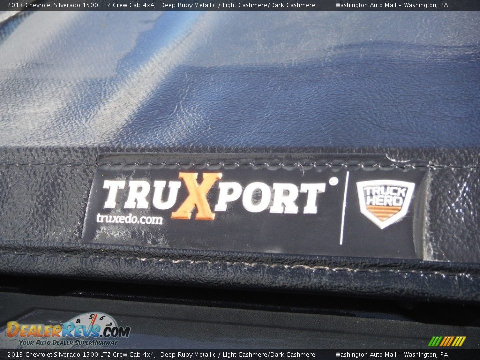 2013 Chevrolet Silverado 1500 LTZ Crew Cab 4x4 Deep Ruby Metallic / Light Cashmere/Dark Cashmere Photo #13