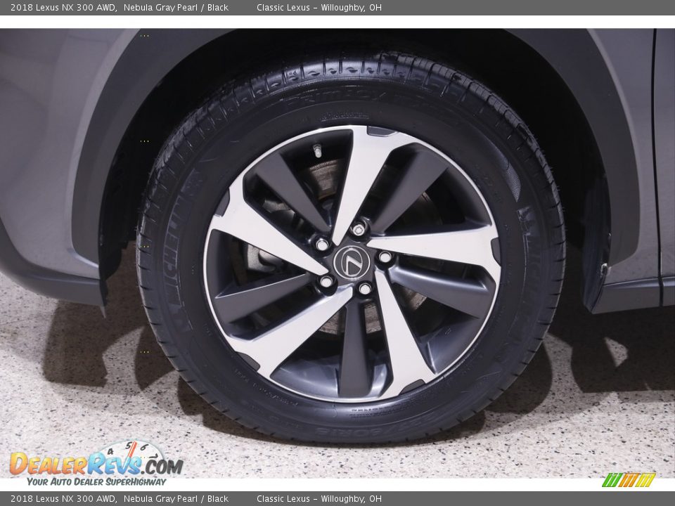2018 Lexus NX 300 AWD Nebula Gray Pearl / Black Photo #21