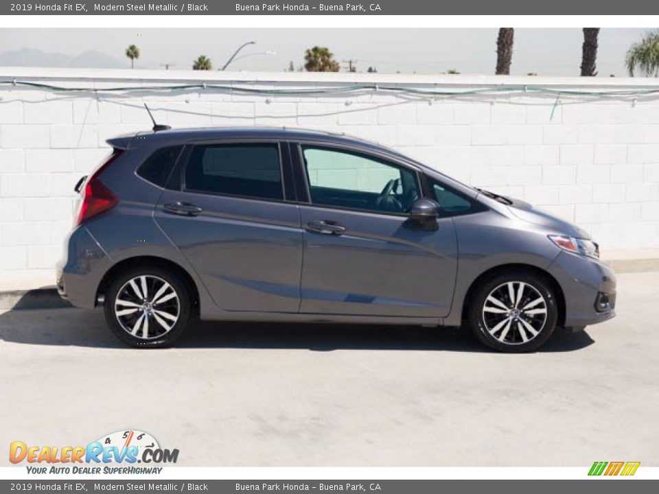 2019 Honda Fit EX Modern Steel Metallic / Black Photo #10