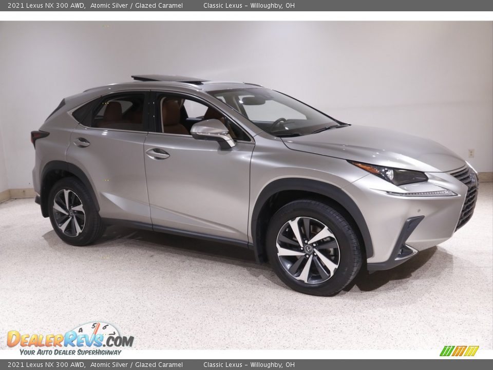 Atomic Silver 2021 Lexus NX 300 AWD Photo #1