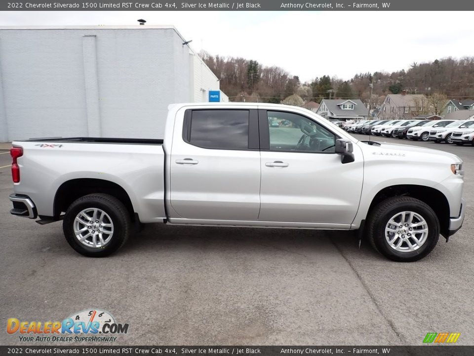 Silver Ice Metallic 2022 Chevrolet Silverado 1500 Limited RST Crew Cab 4x4 Photo #2