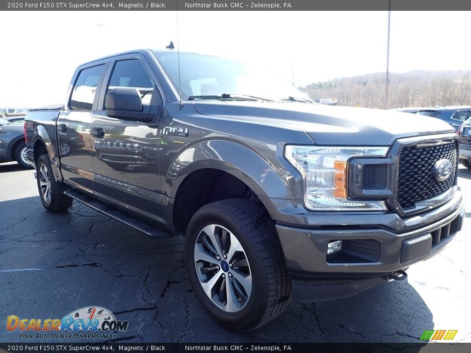 2020 Ford F150 STX SuperCrew 4x4 Magnetic / Black Photo #4