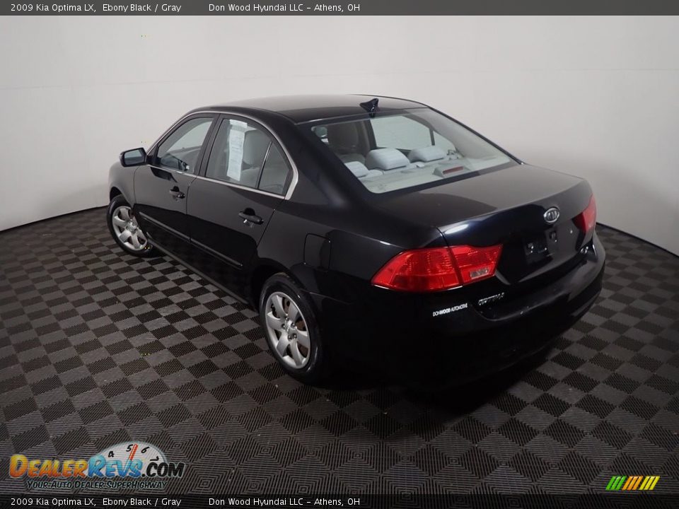 2009 Kia Optima LX Ebony Black / Gray Photo #9
