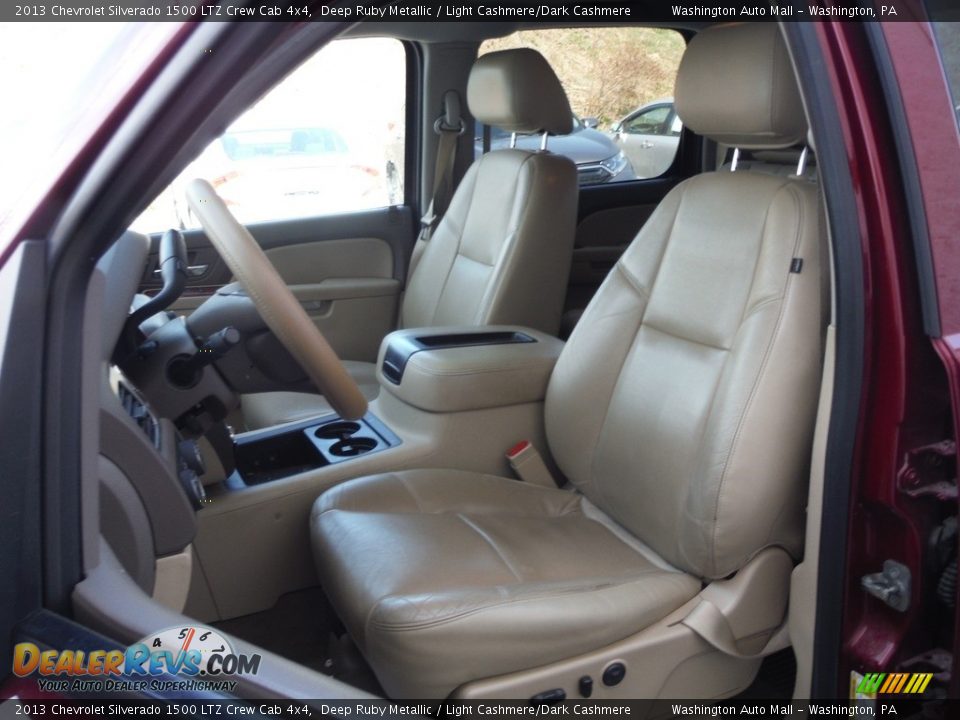 2013 Chevrolet Silverado 1500 LTZ Crew Cab 4x4 Deep Ruby Metallic / Light Cashmere/Dark Cashmere Photo #19
