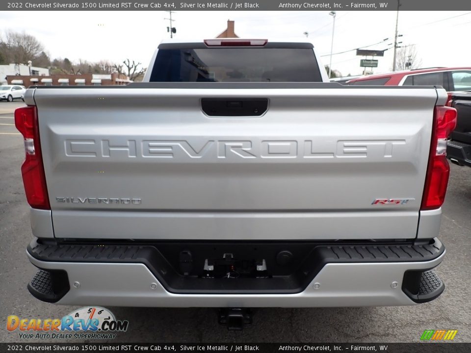 2022 Chevrolet Silverado 1500 Limited RST Crew Cab 4x4 Silver Ice Metallic / Jet Black Photo #4