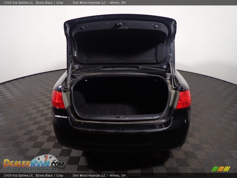 2009 Kia Optima LX Ebony Black / Gray Photo #11