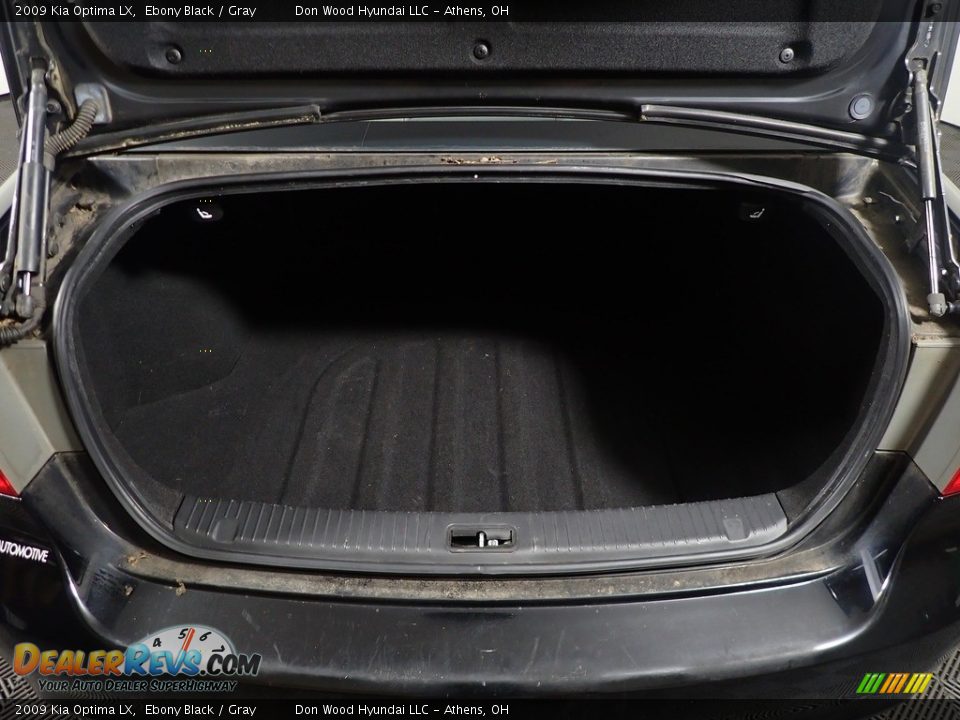 2009 Kia Optima LX Ebony Black / Gray Photo #12