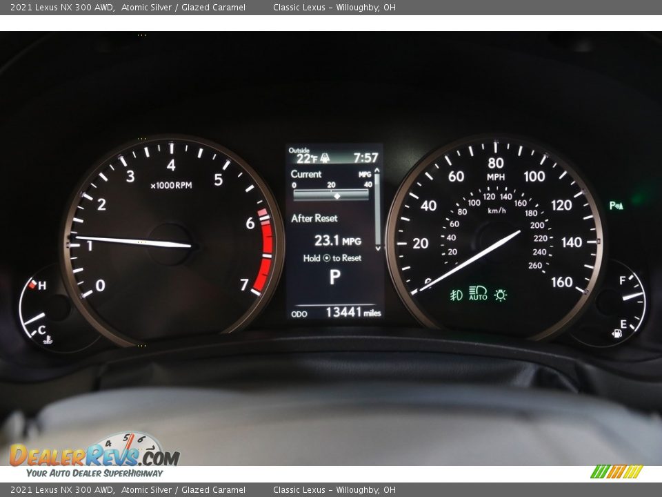 2021 Lexus NX 300 AWD Gauges Photo #8