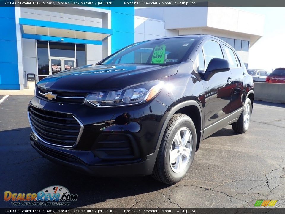 2019 Chevrolet Trax LS AWD Mosaic Black Metallic / Jet Black Photo #2